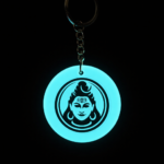 Mahadev Ji Glow in the Dark Keychain