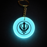 Khanda Glow in the Dark Keychain