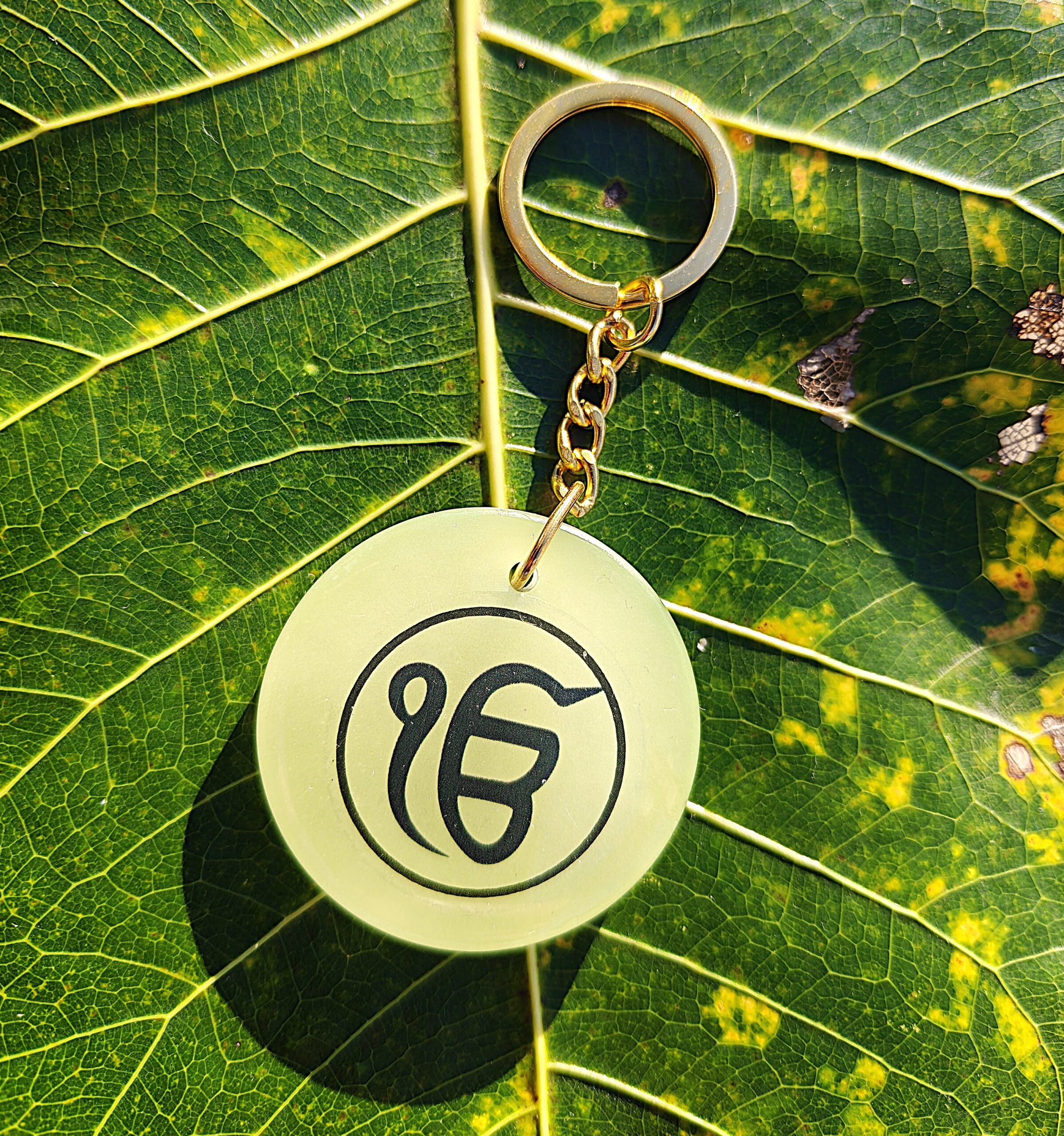 ek omkar glow in the dark key chain ek omkar glow in the dark key chain