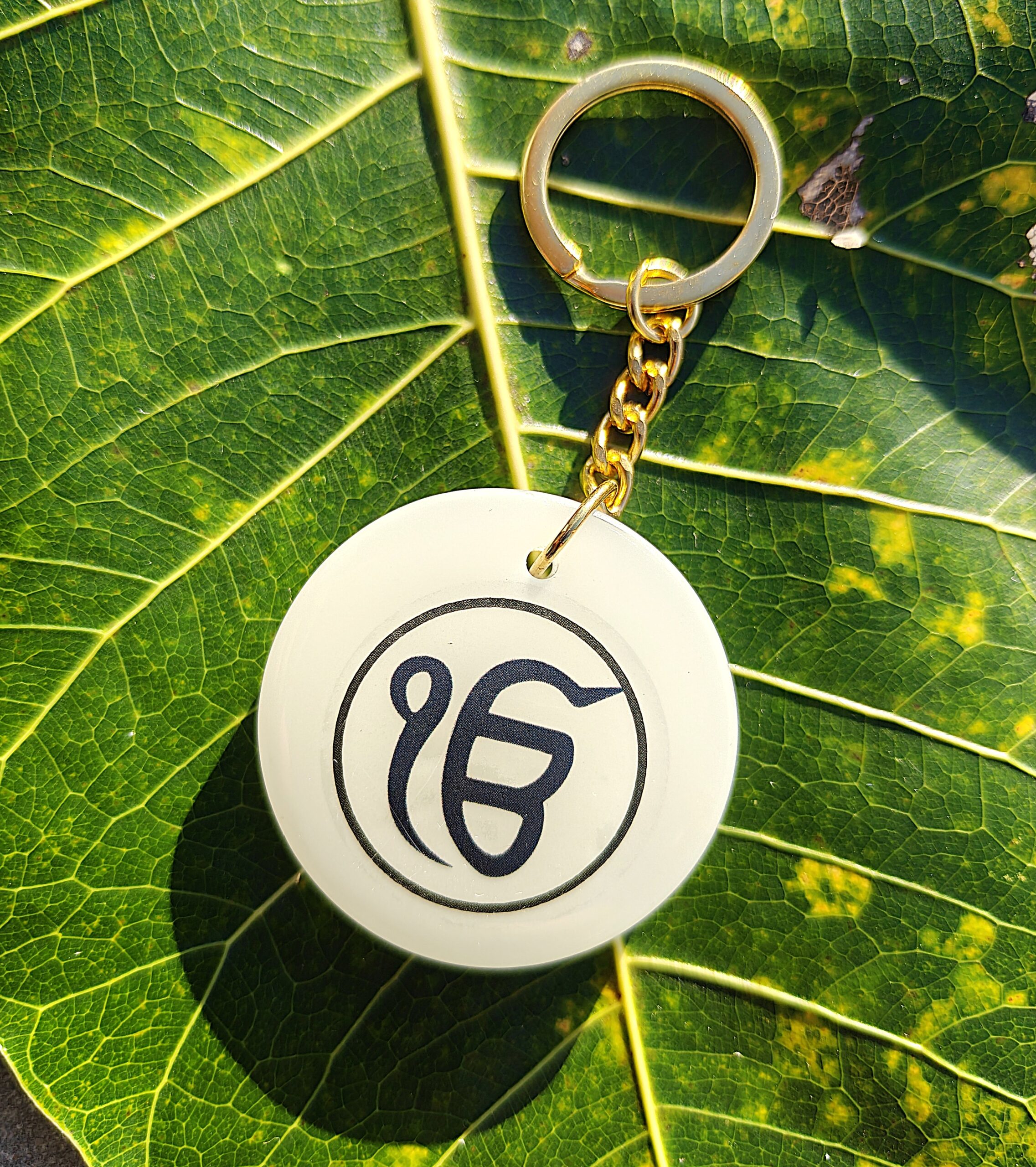ek omkar glow in the dark key chain ek omkar glow in the dark key chain